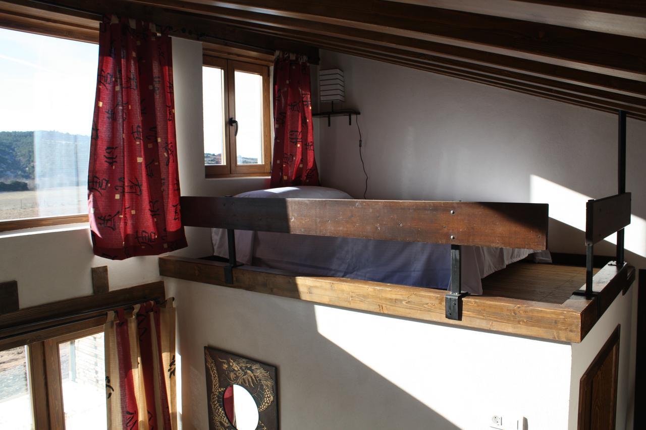 Hotel Albergue Bioclimatico Sabinares Del Arlanza Puentedura Værelse billede